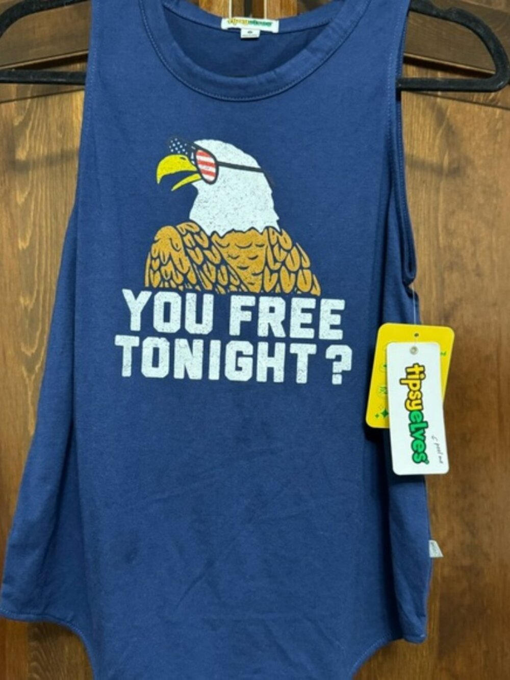 Tipsy Elves Navy Tee with Colorful Logo